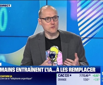 Replay Good Morning Business - Culture IA : Ces humains entraînent l'IA... à les remplacer, par Anthony Morel - 31/03
