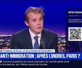 Replay BFM Grand Soir - Manifs anti-immigration : après Londres, Paris ? - 15/09
