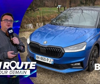 Replay En route pour demain - ESSAI - Skoda Fabia 130, le thermique fait de la résistance