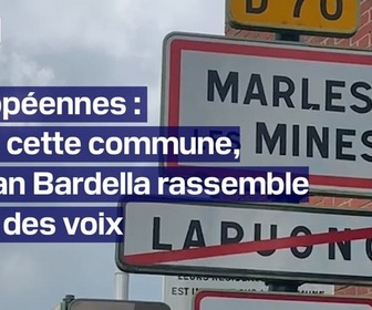 Replay TANGUY DE BFM - À Marles-les-Mines, près de 70% des électeurs ont voté pour Jordan Bardella