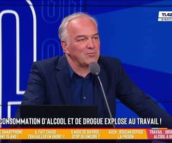 Replay Les Grandes Gueules - La consommation de drogues et d'alcool au boulot explose. Trop de pression ?