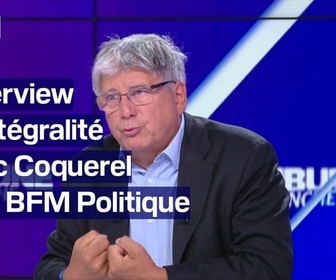 Replay L'interview d'Éric Coquerel (LFI) dans BFM Politique