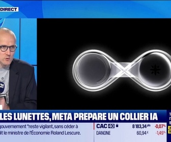 Replay Good Morning Business - Après les lunettes, Meta prépare un collier IA
