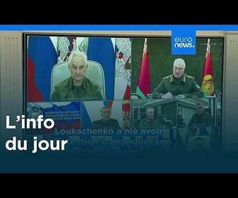 Replay L'info du jour | 23 mai 2026 - Mi-journée