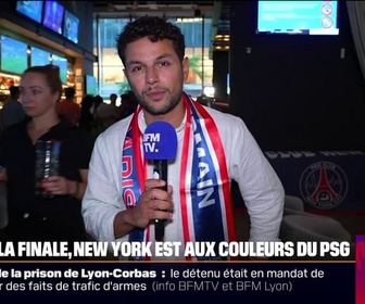 Replay Week-end première - PSG - Chelsea: ce bar, en plein cœur de New York, revêt les couleurs du club parisien avant la finale de la Coupe du monde des clubs