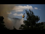 Replay En Grèce, une lutte contre les incendies extrêmement difficile et deux