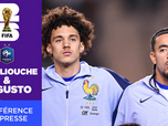 Replay La conf' des Bleus avec Maghnes Akliouche et Malo Gusto avant France - Irak