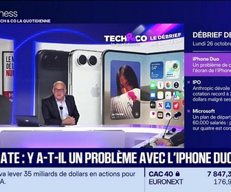 Replay Tech & Co, la quotidienne - Crackgate : y a-t-il un problème avec l'iPhone Duo ? - 26/10