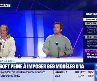 Replay Tech & Co, la quotidienne - Microsoft peine à imposer ses modèles d'IA - 17/12