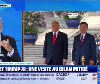 Replay Le monde qui bouge - L'Interview : Sommet Trump-Xi, une visite au bilan mitigé - 18/05