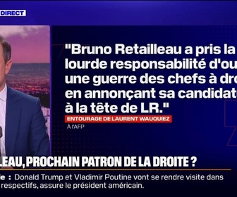 Replay 20H BFM - LE CHOIX DE GUILLAUME - Présidence LR: Bruno Retailleau, bientôt patron de la droite?