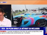 Replay L'image du jour - Un influenceur américain se crashe en direct avec sa McLaren