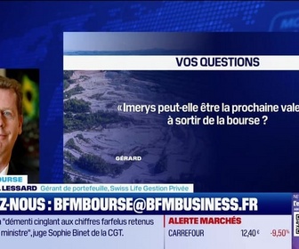 Replay BFM Bourse - Culture Bourse : Imerys peut-elle être la prochaine valeur à sortir de la bourse, par Aude Kersulec - 20/02