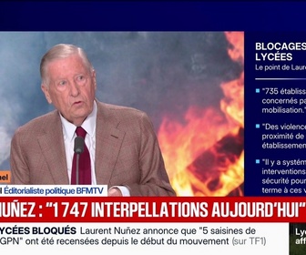 Replay Fauvelle Week-end - Nuñez : 1 747 interpellations aujourd'hui - 02/10