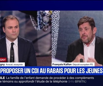 Replay SIGNÉ CONSIGNY - CDI jeunes: Une idée antipathique vue de loin mais sans doute utile vue de près, estime Charles Consigny