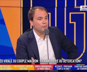 Replay Les Grandes Gueules - Brigitte Macron filmée en train de porter un coup au visage à Emmanuel Macron : chamaillerie ou altercation ?