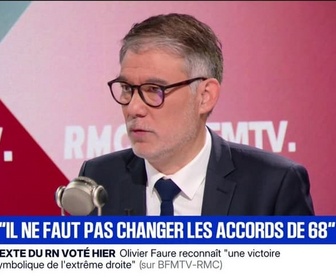 Replay Face à Face - Accord franco-algérien: Olivier Faure (PS) souhaite une relation apaisée avec l'Algérie