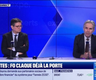 Replay Les experts du soir - Retraites : FO claque déjà la porte - 27/02