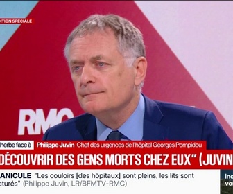 Replay Face à Face - Canicule: C'est totalement déraisonnable de maintenir Solidays et la marche des Fiertés, estime Philippe Juvin, Chef des urgences de l'hôpital Georges Pompidou