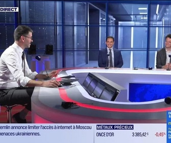 Replay BFM Bourse - La Data Room : - 28,6 % représente la baisse du baril de Brent en euro sur un an - 07/05