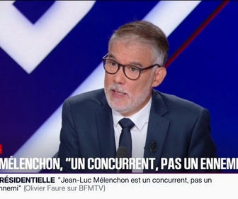 Replay BFM Politique - Olivier Faure, Premier secrétaire du Parti socialiste et candidat à la primaire socialiste: François Hollande ne cherche pas à rassembler la gauche, il veut rassembler beaucoup plus large