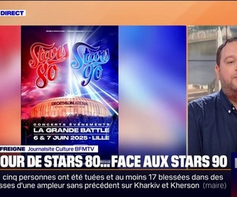 Replay Culture et vous - Larusso, Zouk Machine d'un côté; Début de soirée et Sabrina de l'autre... Lille a accueilli l'évènement musical, Stars 80 vs Stars 90