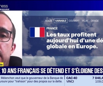 Replay BFM Bourse - L'éco du monde : Les taux français se détendent - 06/10