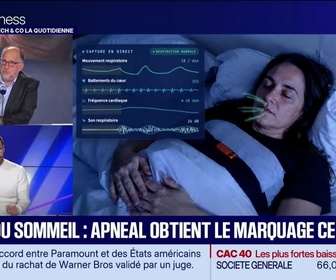 Replay Tech & Co, la quotidienne - Séverin Benizri (Apneal) : Apnée du sommeil, Apneal obtient le marquage CE - 01/10