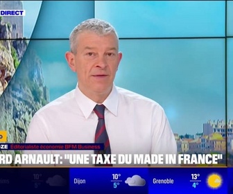 Replay Doze d'éco - ÉDITO - Bernard Arnault dénonce une taxe du made in France qui pousse à la délocalisation