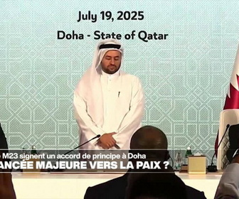 Replay Journal de l'Afrique - La RD Congo et le M23 signent un accord de principe à Doha; une avancée vers la paix ?