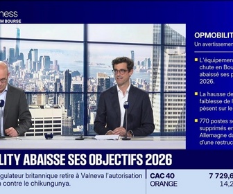 Replay BFM Bourse - On refait la séance : Opmobility abaisse ses objectifs 2026 - 08/10