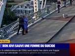 Replay L'image du jour - Le chanteur de rock américain Jon Bon Jovi sauve une femme du suicide