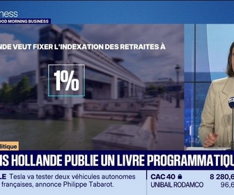Replay Good Morning Business - La tribune politique : François Hollande publie un livre programmatique - 03/09