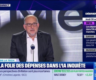 Replay Tech & Co, la quotidienne - Meta : la folie des dépenses dans l'IA inquiète - 30/10