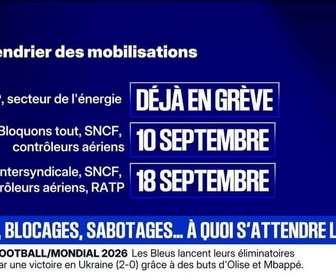 Replay BFM Grand Soir - Manifs, blocages, sabotages : à quoi s'attendre le 10 ? - 05/09