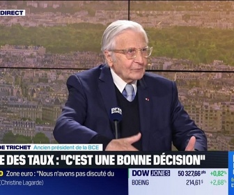 Replay La grande interview d'Hedwige Chevrillon - Jean-Claude Trichet (BCE) : hausse des taux, c'est une bonne décision - 11/06
