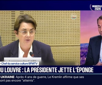 Replay 20H BFM - La présidente du Louvre, Laurence des Cars, a présenté sa démission à Emmanuel Macron qui l'a acceptée