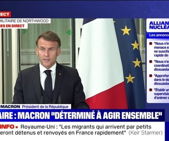 Replay BFM Story - Je crois à la nécessité d'unir nos voix pour reconnaitre un État de Palestine, déclare Emmanuel Macron
