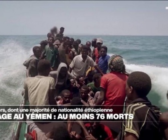 Replay Journal de l'Afrique - Naufrage au Yémen : au moins 76 morts