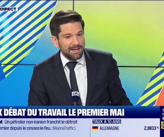 Replay Good Morning Business - L'Edito de Raphaël Legendre : Le faux débat du travail le premier mai - 10/04
