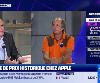 Replay Tech & Co, la quotidienne - Hausse de prix historique chez Apple - 25/06