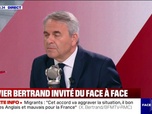 Replay Face à Face - Eux vont avoir l'immigration choisie et nous l'immigration subie: Xavier Bertrand estime que l'accord entre Paris et Londres va aggraver la situation