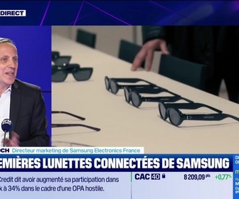 Replay Tech & Co, la quotidienne - Jérôme Bloch (Samsung Electronics France) : Samsung et Google dévoilent un premier aperçu de leurs nouvelles lunettes intelligentes - 02/06