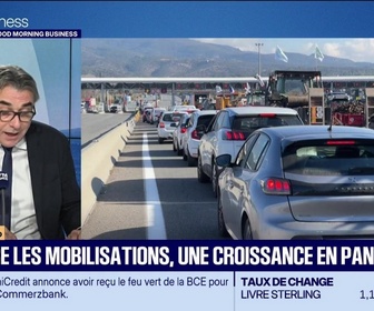 Replay Good Morning Business - La tribune éco : Derrière les mobilisations, une croissance en panne - 16/10