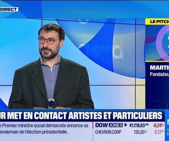 Replay Le Pitch : Hormur met en contact artistes et particuliers - 06/05