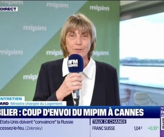 Replay Le grand entretien - Logements locatifs: Il faut donner de la visibilité au secteur, sinon on n'arrivera pas à soutenir durablement l'effort de l'investissement privé, assure Valérie Létard (ministre du Logement)