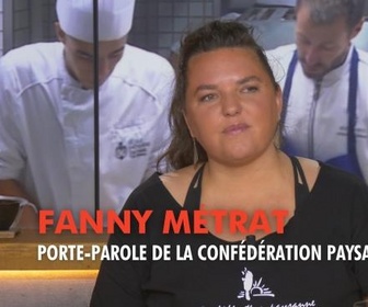 Replay Politiques, à table ! - Fanny Métrat, porte-parole de la Confédération paysanne