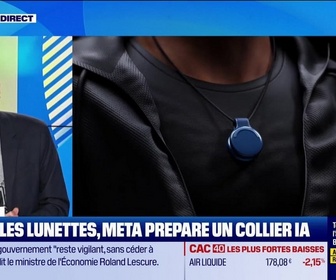 Replay Culture IA : Après les lunettes, Meta prépare un collier IA, par Anthony Morel - 01/06