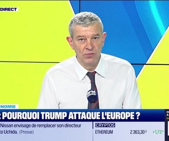 Replay Tout pour investir - Doze d'économie : Taxes, pourquoi Trump attaque l'Europe ? - 27/02